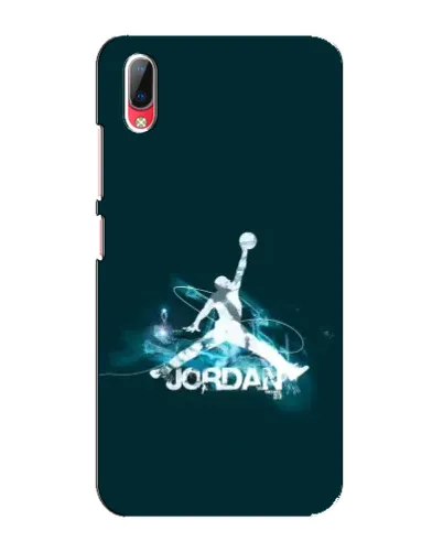 Чехол для Vivo Y93 / Y93S с картинкой «Jordan Blue Fire» Чехол для Vivo Y93 / Y93S с картинкой «Jordan Blue Fire»