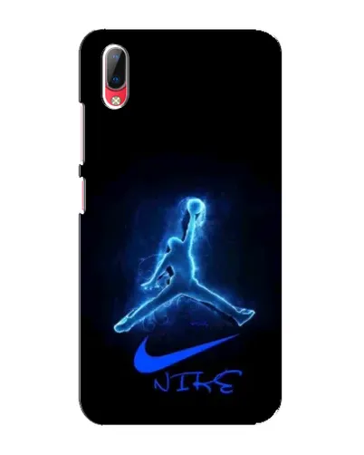 Чехол для Vivo Y93 / Y93S с картинкой «Jordan Neon Blue» Чехол для Vivo Y93 / Y93S с картинкой «Jordan Neon Blue»