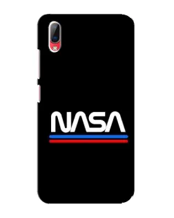 Чехол для Vivo Y93 / Y93S с картинкой «NASA — классика Red Blue» Чехол для Vivo Y93 / Y93S с картинкой «NASA — классика Red Blue»