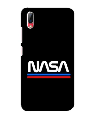 Чехол для Vivo Y93 / Y93S с картинкой «NASA — классика Red Blue»