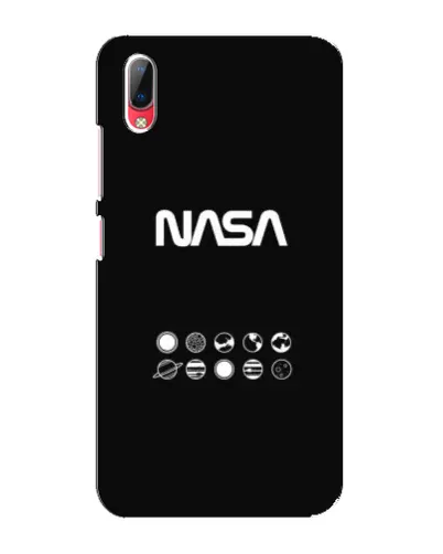 Чехол для Vivo Y93 / Y93S с картинкой «NASA — технический принт»