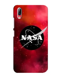 Чехол для Vivo Y93 / Y93S с картинкой «NASA — красная туманность»