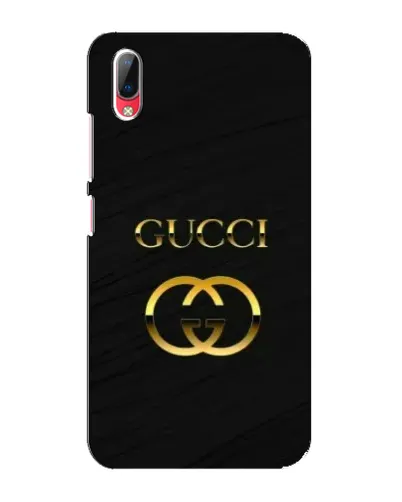 Чехол для Vivo Y93 / Y93S с картинкой «Золотой логотип Gucci»