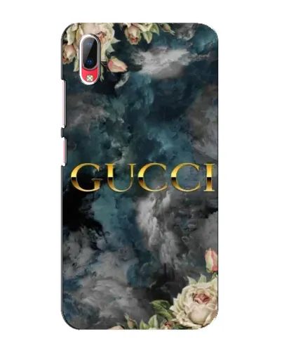Чехол для Vivo Y93 / Y93S с картинкой «Абстрактные цветы Gucci»