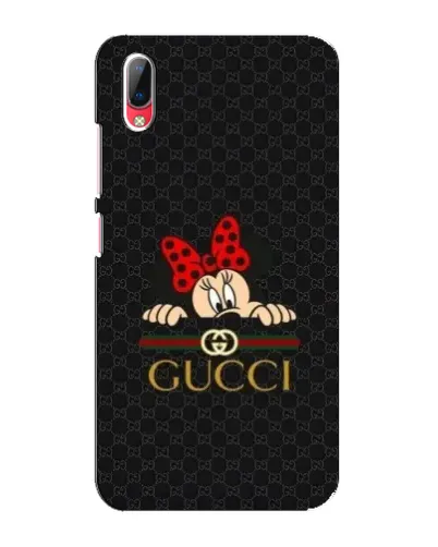 Чехол для Vivo Y93 / Y93S с картинкой «Минни Маус Gucci — черный»