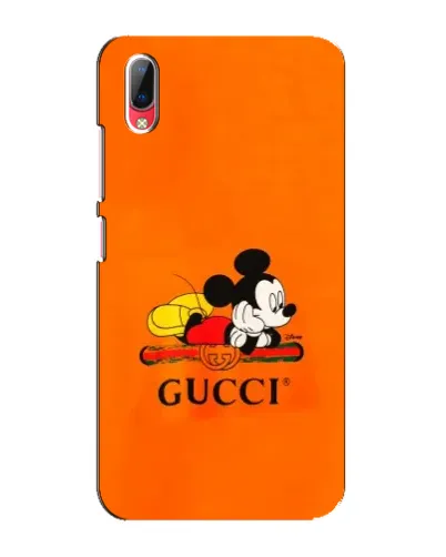 Чехол для Vivo Y93 / Y93S с картинкой «Микки Маус Gucci — оранж» Чехол для Vivo Y93 / Y93S с картинкой «Микки Маус Gucci — оранж»