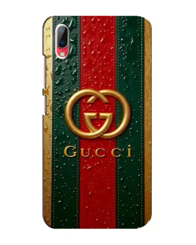 Чехол для Vivo Y93 / Y93S с картинкой «Gucci — фирменная полоса и золото» Чехол для Vivo Y93 / Y93S с картинкой «Gucci — фирменная полоса и золото»