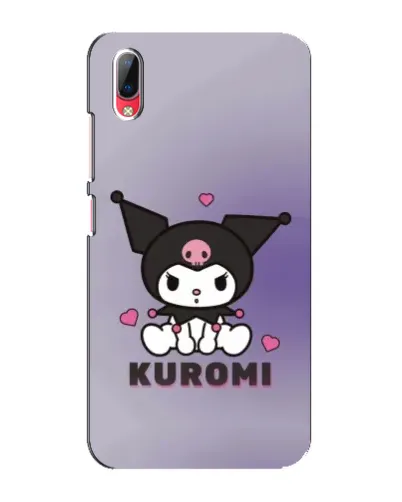 Чехол для Vivo Y93 / Y93S с картинкой «Kuromi — фиолетовый арт»