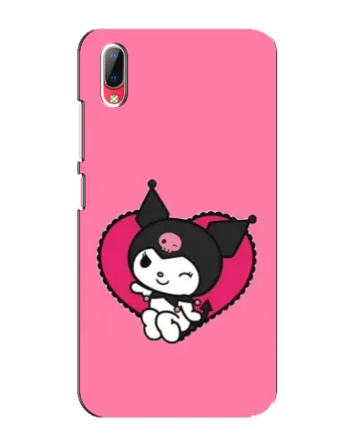 Чехол для Vivo Y93 / Y93S с картинкой «Kuromi — любовь в сердце»