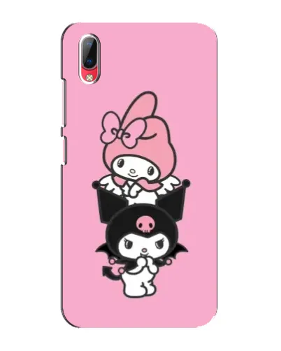 Чехол для Vivo Y93 / Y93S с картинкой «My Melody и Kuromi»