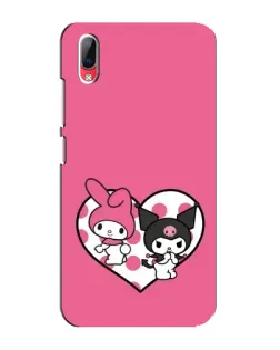 Чехол для Vivo Y93 / Y93S с картинкой «Kuromi и My Melody»