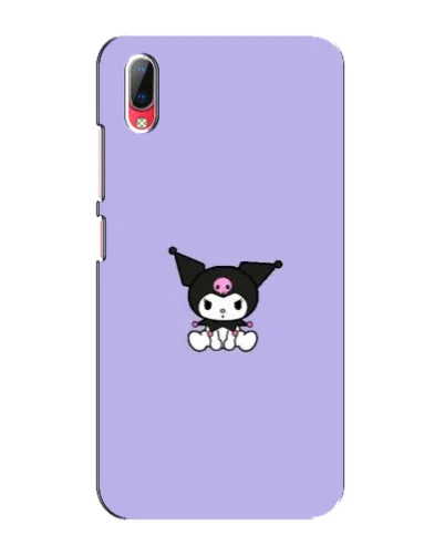 Чехол для Vivo Y93 / Y93S с картинкой «Kuromi — фиолетовый минимализм»