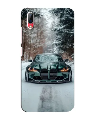Чехол для Vivo Y93 / Y93S с картинкой «BMW в зимнем лесу» Чехол для Vivo Y93 / Y93S с картинкой «BMW в зимнем лесу»