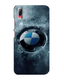 Чехол для Vivo Y93 / Y93S с картинкой «Логотип BMW — лед»