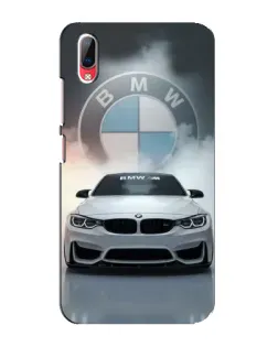 Чехол для Vivo Y93 / Y93S с картинкой «BMW в белом дыму»