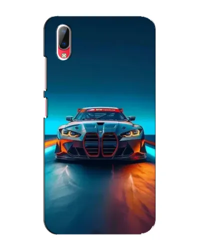 Чехол для Vivo Y93 / Y93S с картинкой «BMW — огни неона» Чехол для Vivo Y93 / Y93S с картинкой «BMW — огни неона»