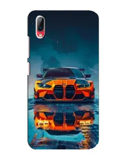 Чехол для Vivo Y93 / Y93S с картинкой «BMW — золотая эмблема»