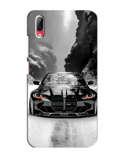 Чехол для Vivo Y93 / Y93S с картинкой «BMW — акварельный дрифт»