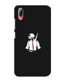 Чехол для Vivo Y93 / Y93S с картинкой «PUBG — силуэт воина» Чехол для Vivo Y93 / Y93S с картинкой «PUBG — силуэт воина»