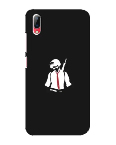 Чехол для Vivo Y93 / Y93S с картинкой «PUBG — силуэт воина» Чехол для Vivo Y93 / Y93S с картинкой «PUBG — силуэт воина»