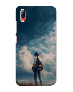 Чехол для Vivo Y93 / Y93S с картинкой «Герой PUBG на скале» Чехол для Vivo Y93 / Y93S с картинкой «Герой PUBG на скале»