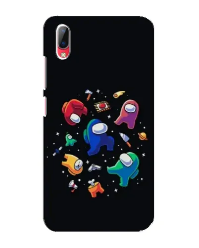 Чехол для Vivo Y93 / Y93S с картинкой «Among Us космос» Чехол для Vivo Y93 / Y93S с картинкой «Among Us космос»