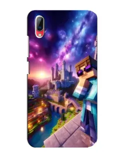 Чехол для Vivo Y93 / Y93S с картинкой «Стив и космос»