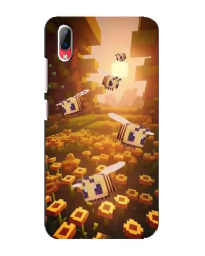 Чехол для Vivo Y93 / Y93S с картинкой «Поле подсолнухов»