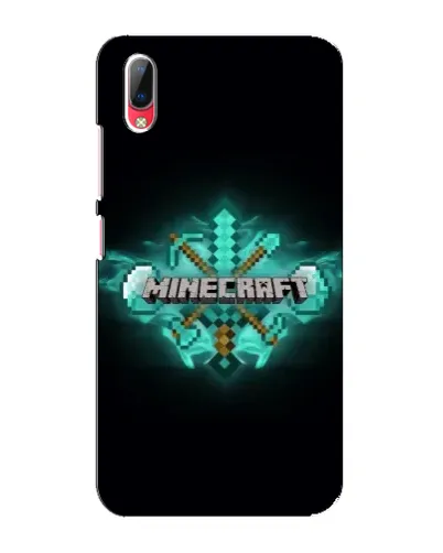 Чехол для Vivo Y93 / Y93S с картинкой «Minecraft Diamond лого»