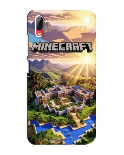 Чехол для Vivo Y93 / Y93S с картинкой «Minecraft панорама»