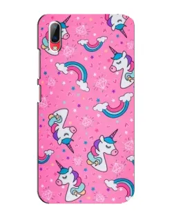 Чехол для Vivo Y93 / Y93S с картинкой «Unicorn паттерн розовый» Чехол для Vivo Y93 / Y93S с картинкой «Unicorn паттерн розовый»