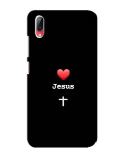 Чехол для Vivo Y93 / Y93S с картинкой «Сердце - Jesus»