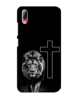 Чехол для Vivo Y93 / Y93S с картинкой «Лев и Крест»