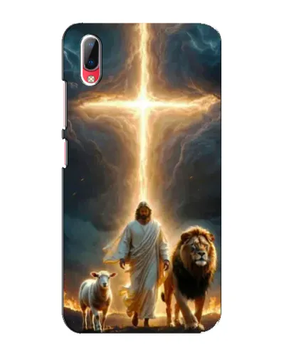 Чехол для Vivo Y93 / Y93S с картинкой «Лев Иуды и Свет» Чехол для Vivo Y93 / Y93S с картинкой «Лев Иуды и Свет»