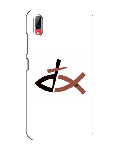 Чехол для Vivo Y93 / Y93S с картинкой «Рыба и крест» Чехол для Vivo Y93 / Y93S с картинкой «Рыба и крест»
