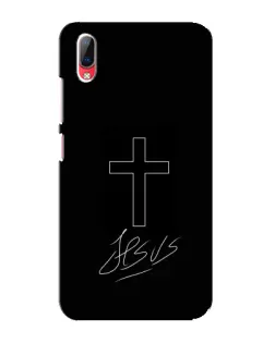 Чехол для Vivo Y93 / Y93S с картинкой «Графический крест Jesus» Чехол для Vivo Y93 / Y93S с картинкой «Графический крест Jesus»