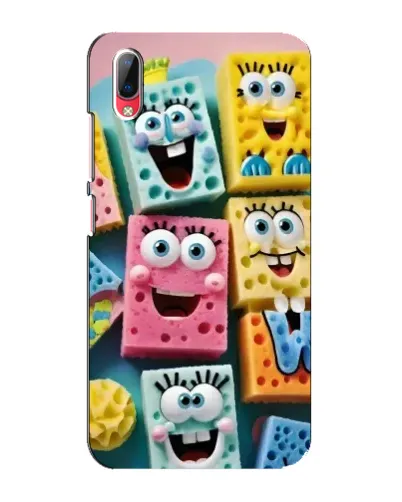 Чехол для Vivo Y93 / Y93S с картинкой «Цветные губки»