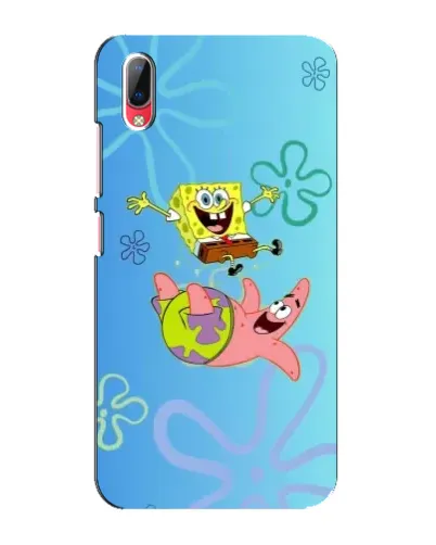 Чехол для Vivo Y93 / Y93S с картинкой «Спанч Боб и Патрик»
