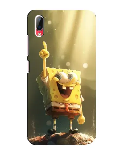 Чехол для Vivo Y93 / Y93S с картинкой «Сияющий Спанч Боб»