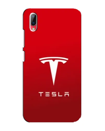 Чехол для Vivo Y93 / Y93S с картинкой «Tesla Red Classic»