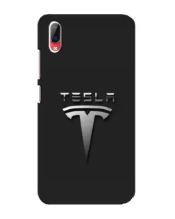 Чехол для Vivo Y93 / Y93S с картинкой «Стальной логотип Tesla» Чехол для Vivo Y93 / Y93S с картинкой «Стальной логотип Tesla»