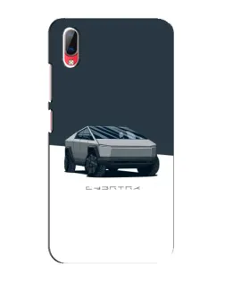 Чехол для Vivo Y93 / Y93S с картинкой «Серебристый Cybertruck Tesla» Чехол для Vivo Y93 / Y93S с картинкой «Серебристый Cybertruck Tesla»