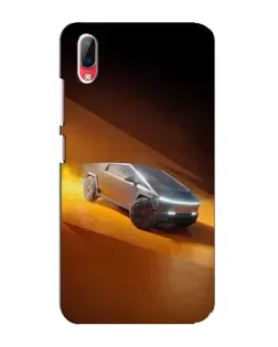Чехол для Vivo Y93 / Y93S с картинкой «Cybertruck в пустыне» Чехол для Vivo Y93 / Y93S с картинкой «Cybertruck в пустыне»