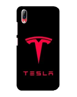 Чехол для Vivo Y93 / Y93S с картинкой «Tesla Red Logo» Чехол для Vivo Y93 / Y93S с картинкой «Tesla Red Logo»