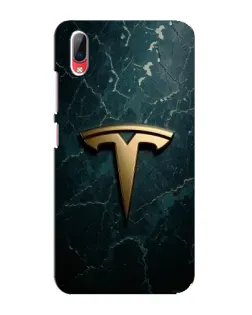 Чехол для Vivo Y93 / Y93S с картинкой «Мраморная Tesla Gold» Чехол для Vivo Y93 / Y93S с картинкой «Мраморная Tesla Gold»