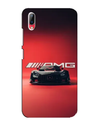 Чехол для Vivo Y93 / Y93S с картинкой «Mercedes AMG — красная линия»