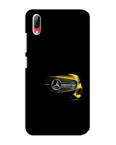 Чехол для Vivo Y93 / Y93S с картинкой «Mercedes — ретро стиль»