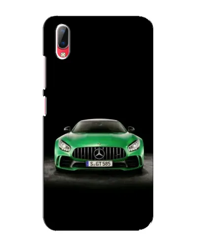 Чехол для Vivo Y93 / Y93S с картинкой «Mercedes — неоновый лого»