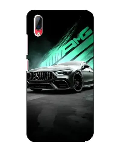 Чехол для Vivo Y93 / Y93S с картинкой «Темный Mercedes AMG»