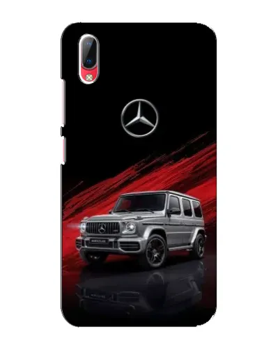 Чехол для Vivo Y93 / Y93S с картинкой «Mercedes G-Class красный»